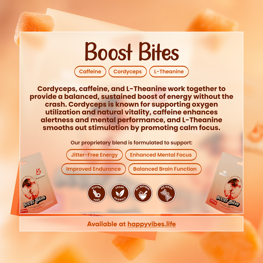 The Science of Smooth Energy: Why Boost Bites are a Game-Changer