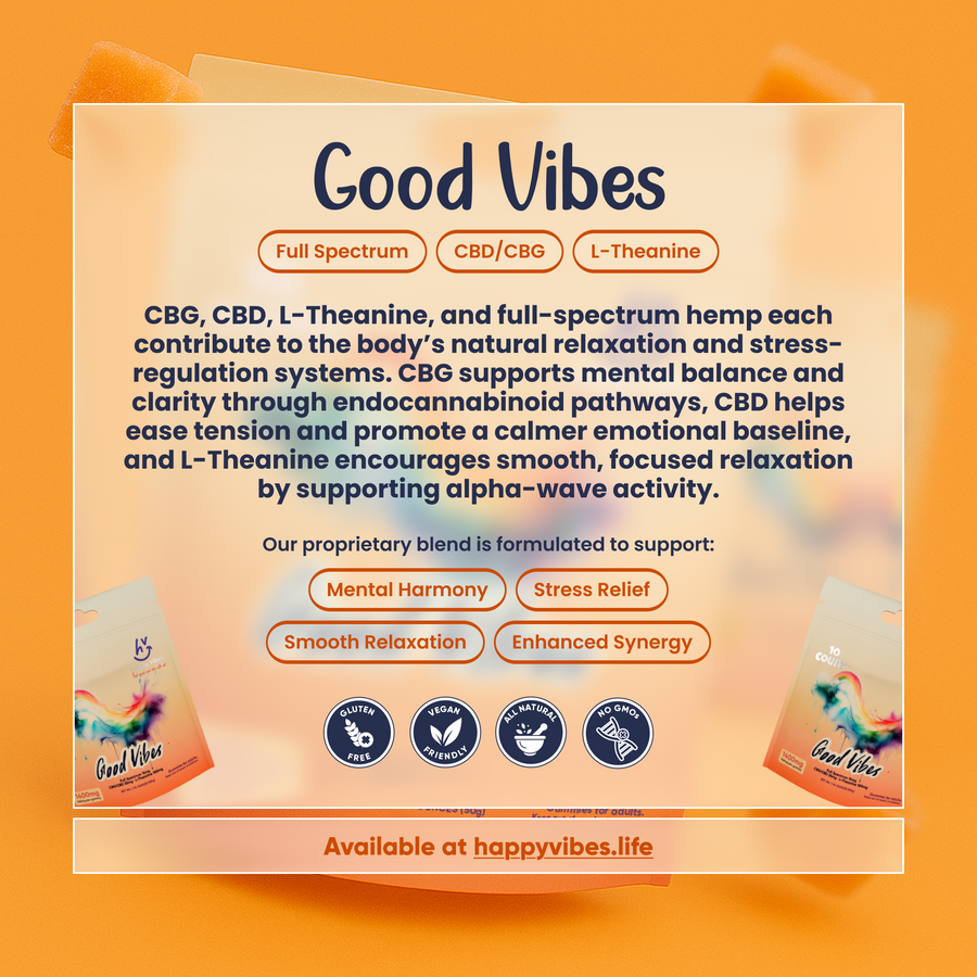 The Science of "Good Vibes": A Synergistic Approach to Calm