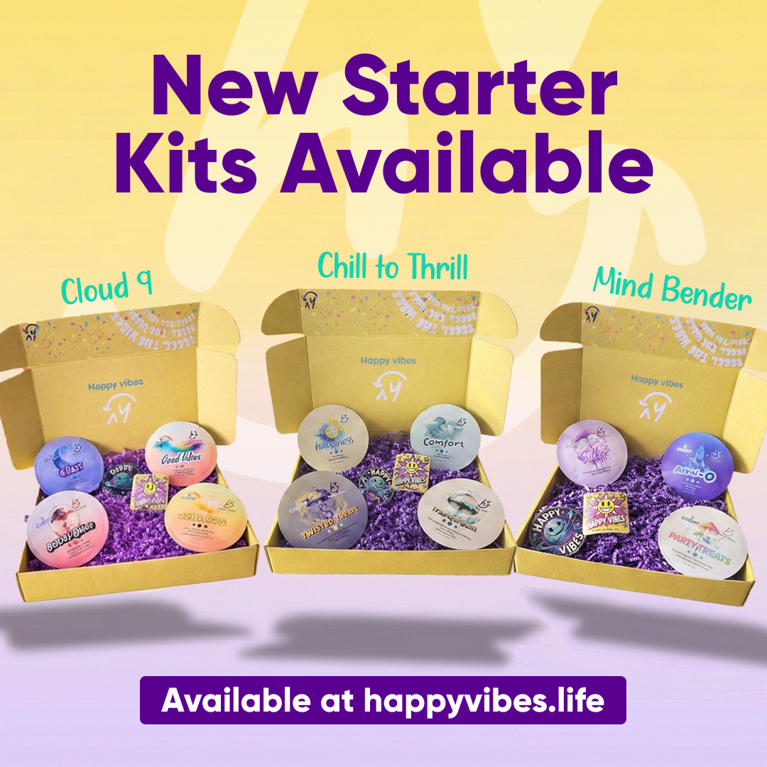 Finding Your Frequency: A Guide to the New Happy Vibes Starter Kits