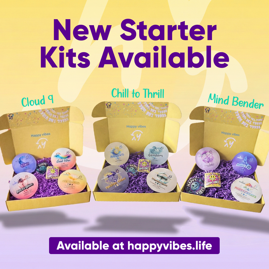 Finding Your Frequency: A Guide to the New Happy Vibes Starter Kits