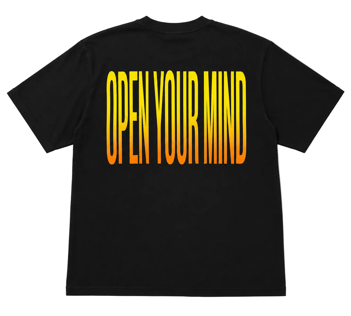 Open Your Mind t-shirt with inspirational message on soft breathable cotton fabric